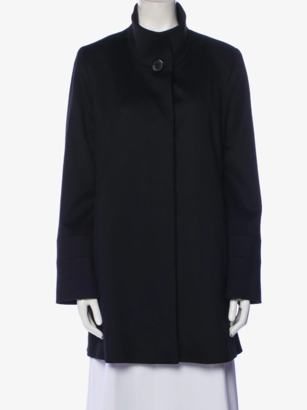 Fleurette Black Coat